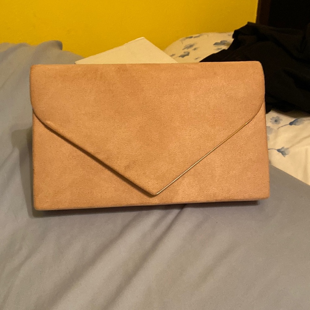 Nude Clutch/Shoulder Bag